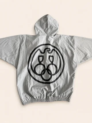 Kanye West × Gosha Rubchinskiy ქარისგან დამცავი ქურთუკი
