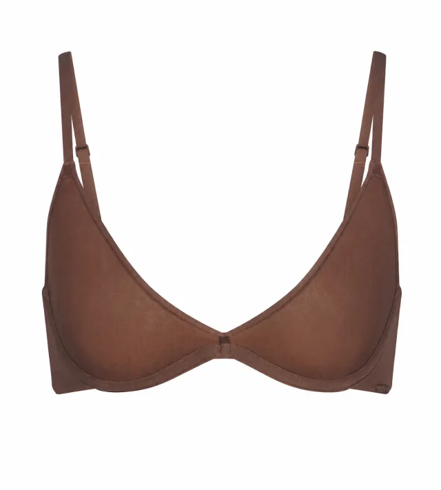 SKIMS Weightless Scoop Bra — 32DD